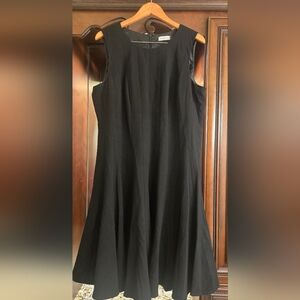 Calvin Klein Black Sleeveless Dress